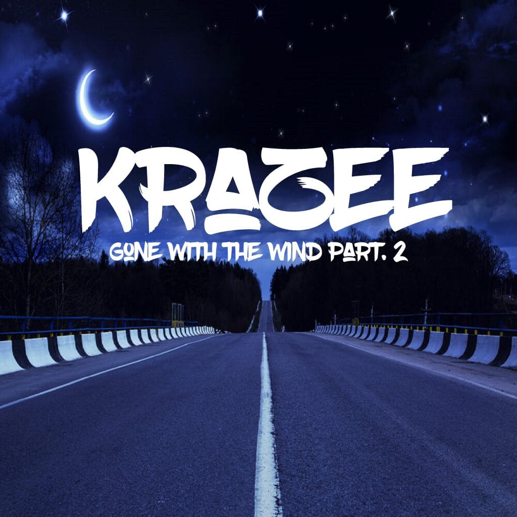 Krazee Gone With The Wind Part 2 album cover – 2010 hip hop album
