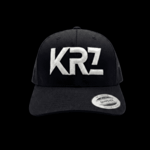 Black With White Logo