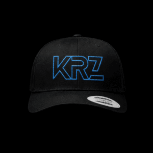 Black Hat With Blue Outline Logo