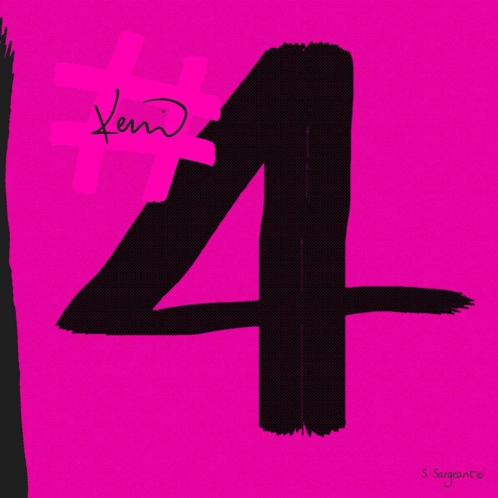 #4 album cover by UK rapper Krazee released in 2018