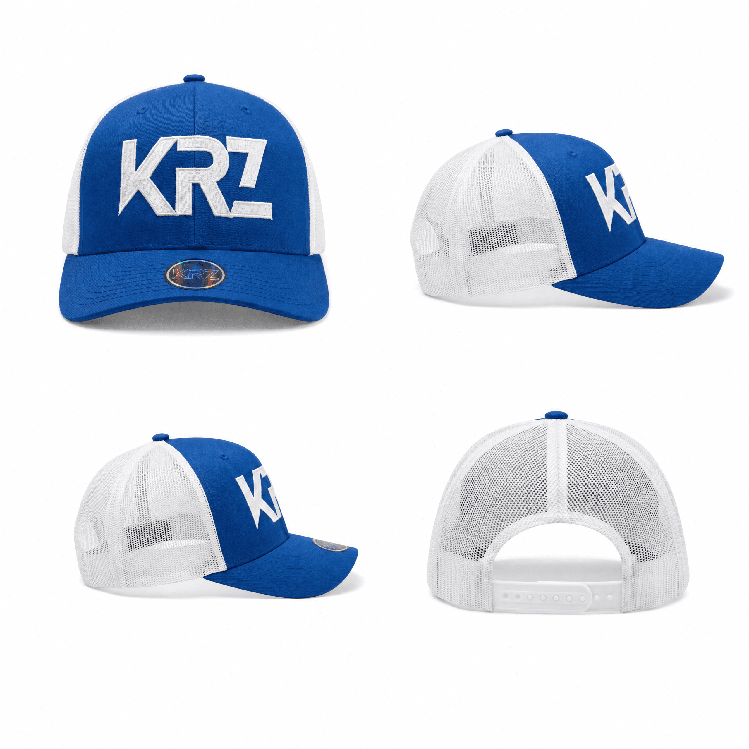 KRZ Blue Edition Trucker Cap - Image 2