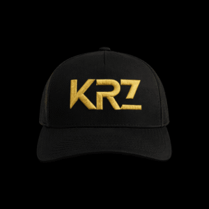 Black Hat With Gold Logo