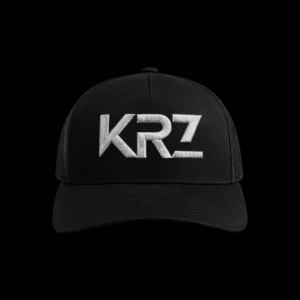 Black Hat With Silver Logo